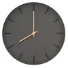 Hemverk - Vægur - Gunpowder - Sort/Guld - Ø28 cm