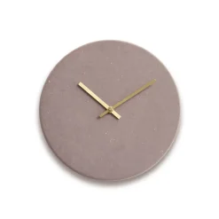 Hemverk - Vægur - Shape Chocolate - Guld visere - Ø38 cm