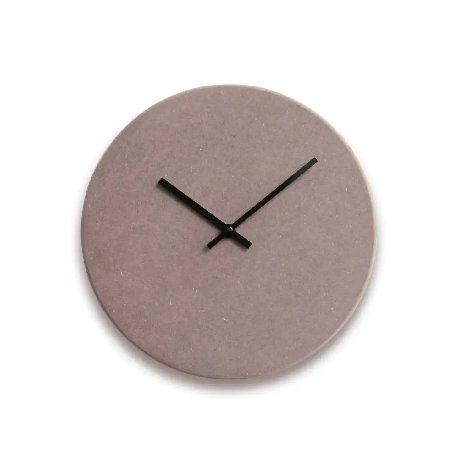 Hemverk - Vægur - Shape Chocolate - Sorte visere - Ø38 cm