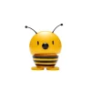 Hoptimist - Animals - Bee, gul - Hummelbi 9x5 cm