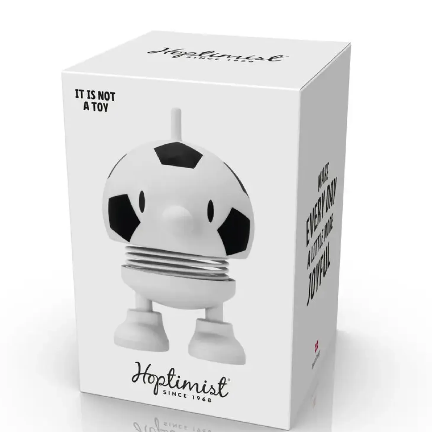 Hoptimist - Football Bumble - S - Hvid/Sort