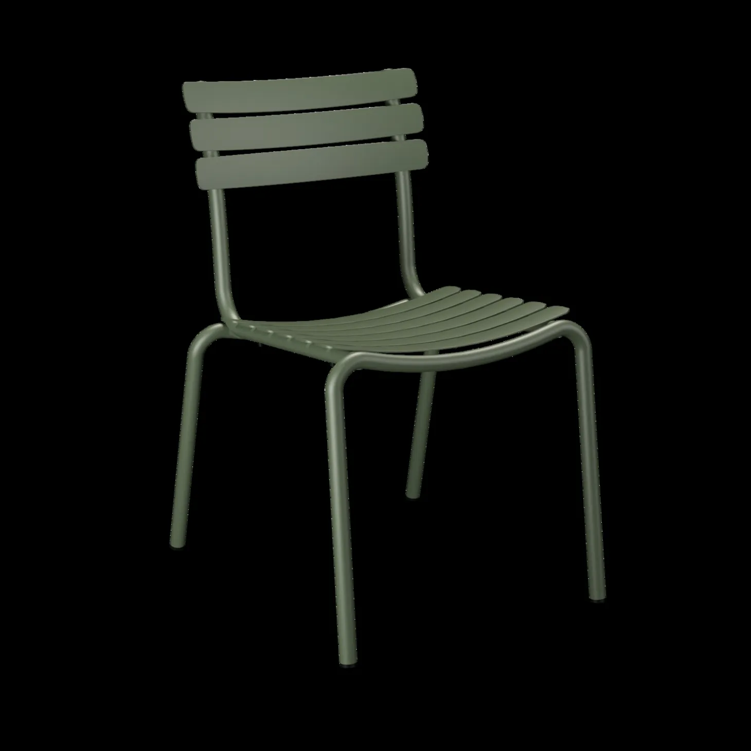 Houe - ALUA Dining Chair without armrest - Oliven Grøn