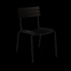 Houe - ALUA Dining Chair without armrest - Sort