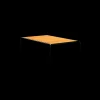 Houe - AVANTI Dining table, 153x98 cm - Bordplade: Pine, Stellet: Sort
