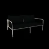 Houe - AVON 2 seater sofa - Pude: Alpine, Stellet: Muted Hvid