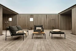 Houe - AVON Base ottoman/table - Black