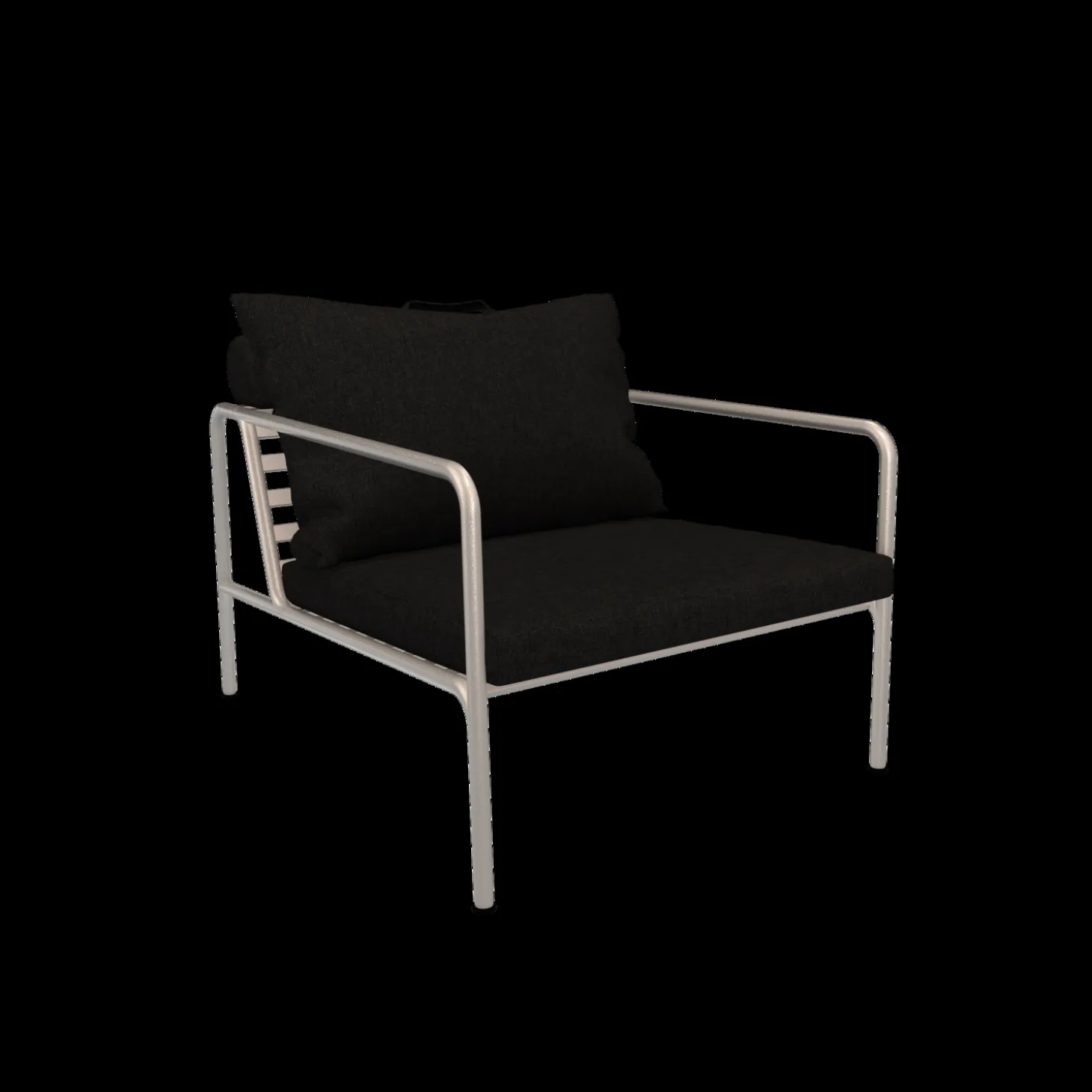 Houe - AVON Chair - Pude: Basic, Stellet: Muted Hvid