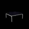 Houe - AVON Ottoman - Pude: Indigo, Stellet: Muted Hvid