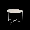 Houe - EDGE Tray table Ø62 -Muted Hvid