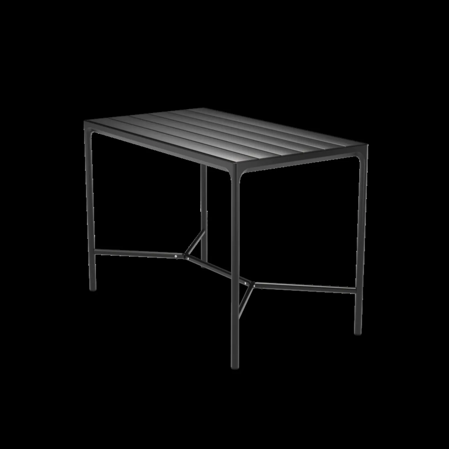 Houe - FOUR Bar Table. 160x90 cm - Black. Frame