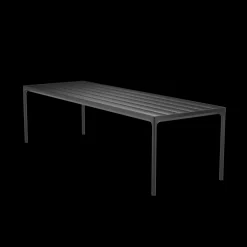 Houe - FOUR Table. 270x90 cm - Black. Frame