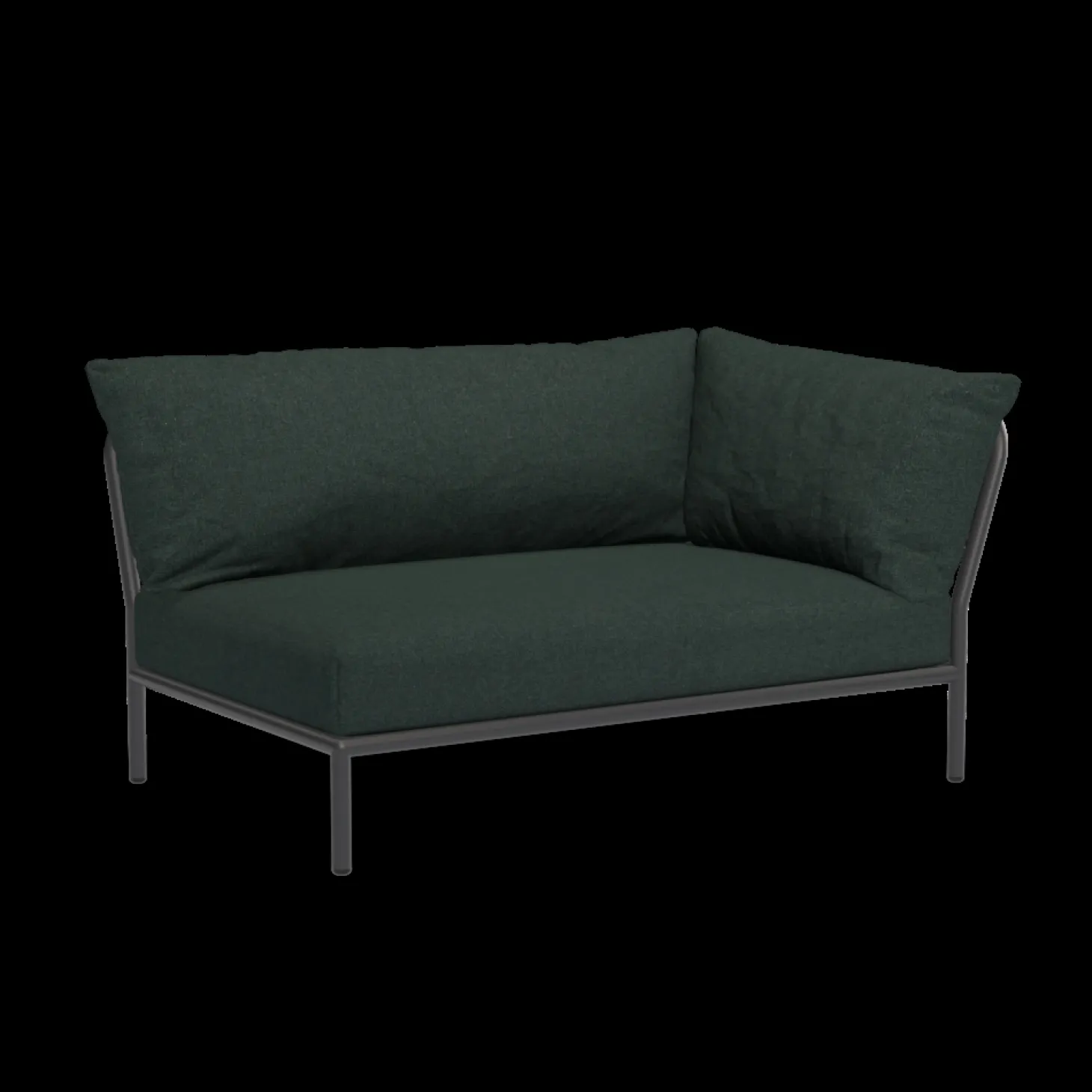 Houe - LEVEL 2 Corner, right - Alpine. Fabric - H:68 x W:139 x D:92 cm