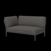 Houe - LEVEL Corner, left - Dark grey. Fabric
