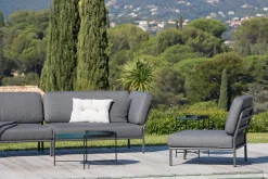 Houe - LEVEL Cozy Corner, left - Dark grey. Fabric