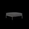 Houe - LEVEL Ottoman - Dark grey. Fabric
