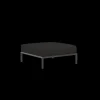 Houe - LEVEL Ottoman - Sooty grey. Fabric