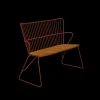 Houe - PAON Bench - Paprika. Seat