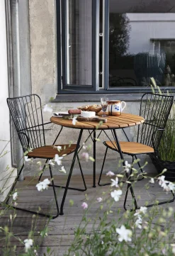 Houe - PAON Dining chair - Pine green. Seat