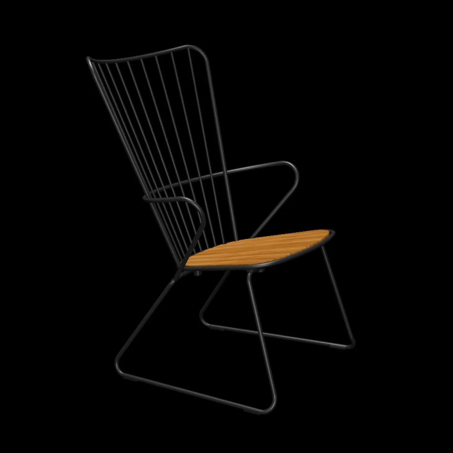 Houe - PAON Lounge chair - Black. Seat