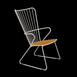 Houe - PAON Lounge chair - White. Seat