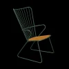Houe - PAON Lounge chair - Pine green. Seat