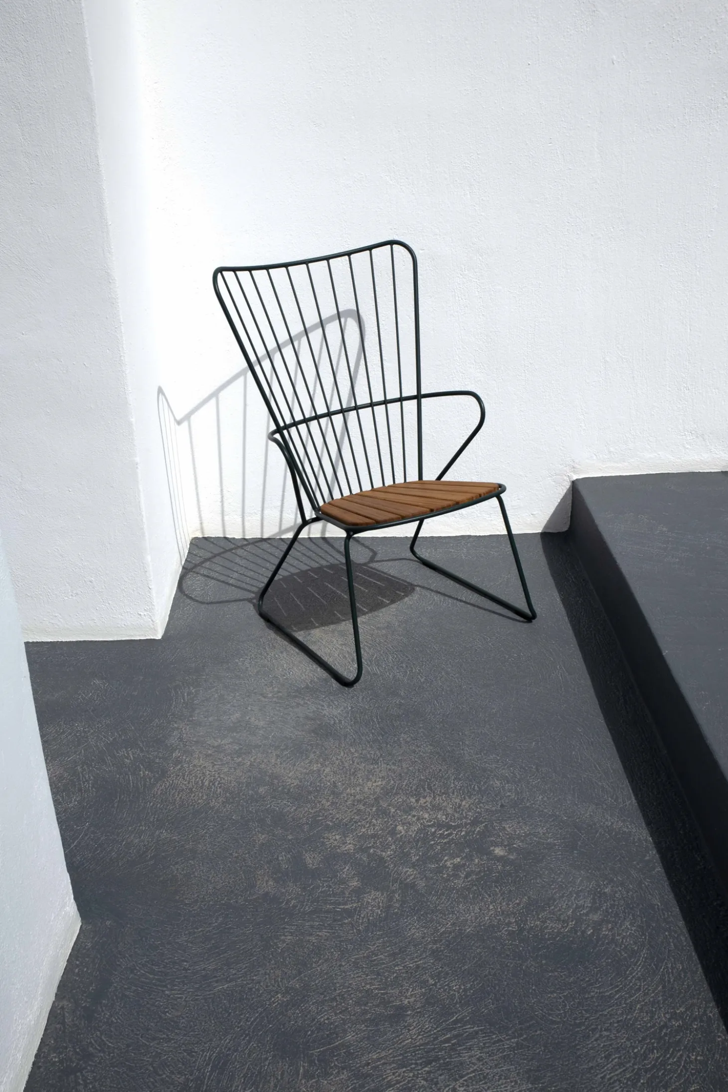 Houe - PAON Lounge chair - Paprika. Seat