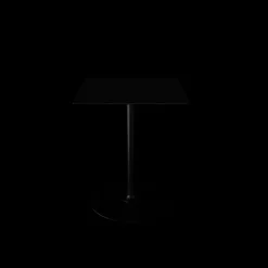 Houe - PICO Café table with round base, 600x600mm - Sort