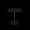 Houe - PICO Café table with round base, 700x700mm - Oliven Grøn