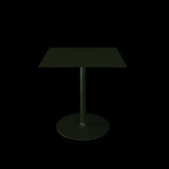 Houe - PICO Café table with round base, 700x700mm - Oliven Grøn