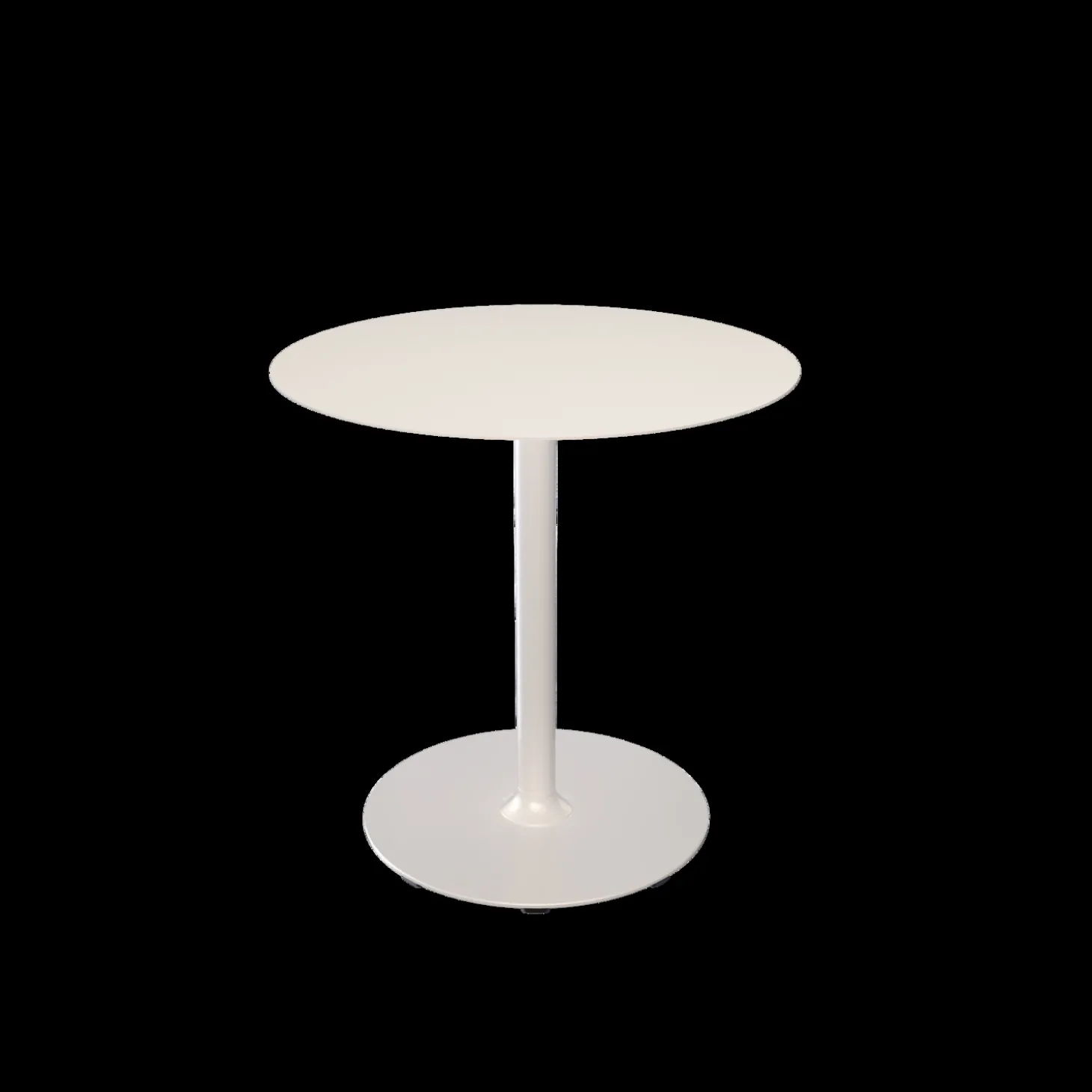 Houe - PICO Café table with round base, Ø740 - Muted Hvid