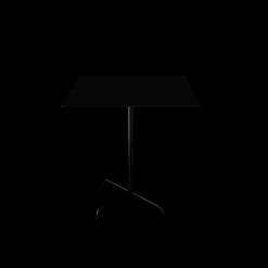 Houe - PICO Café table with 4 star base, 700x700mm - Sort