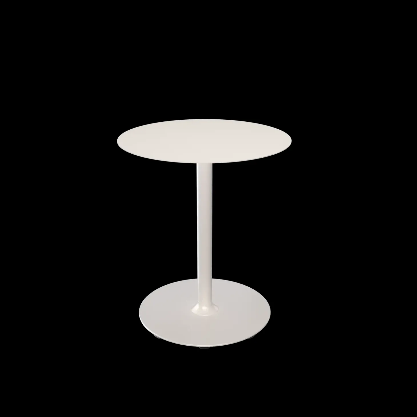 Houe - PICO Café table with round base, Ø640 - Muted Hvid