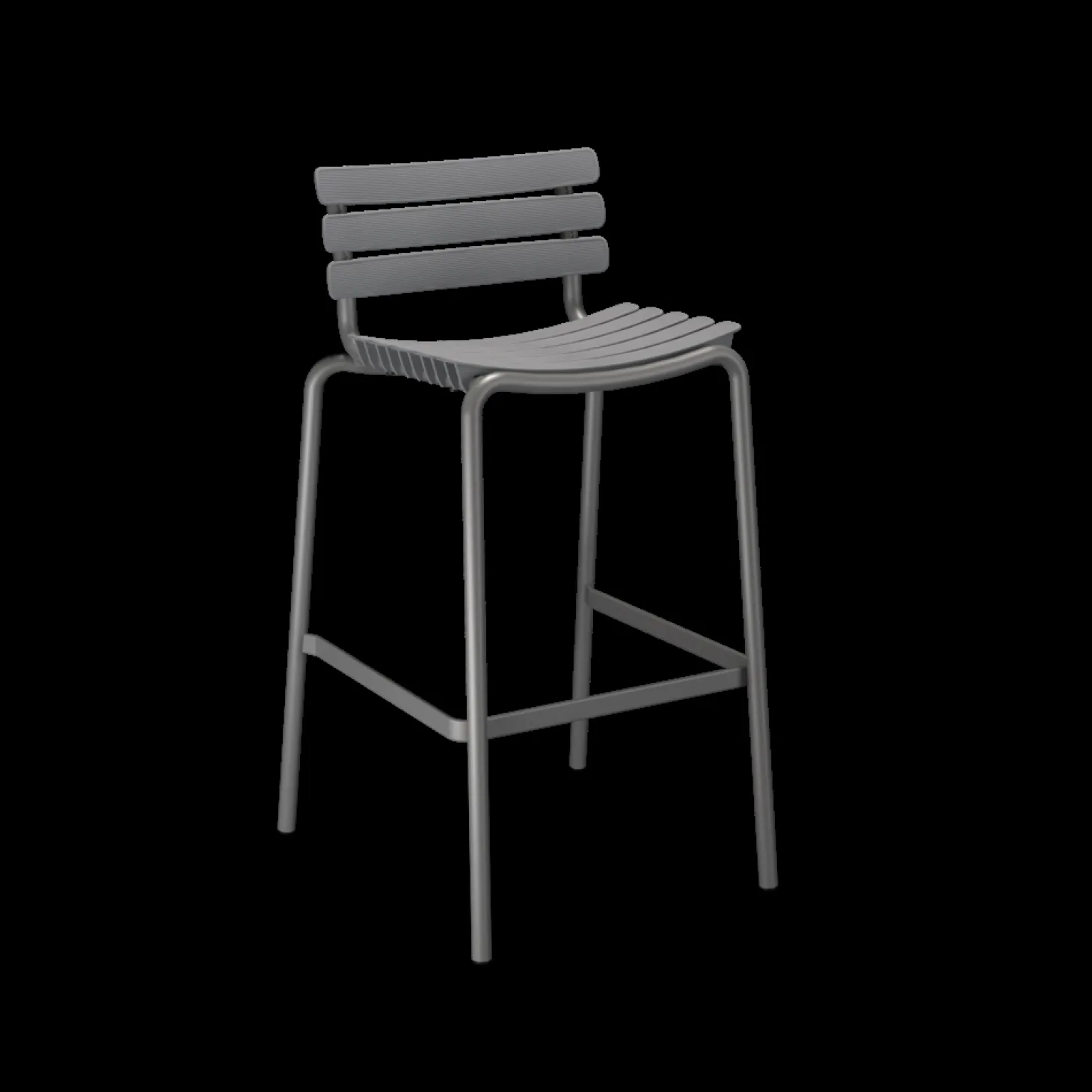 Houe - ReCLIPS Bar chair - Dark grey