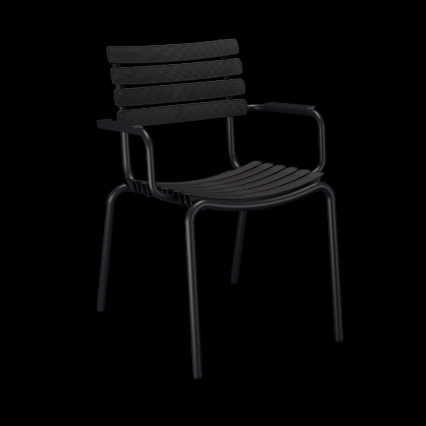 Houe - ReCLIPS Dining chair - Black. Armrest