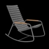 Houe - ReCLIPS Rocking chair - Dark grey. Armrest