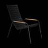 Houe - ReCLIPS Rocking chair - Black. Armrest