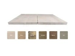 House Of Sander - Asta plankeplade - 80x120cm, Natur olie