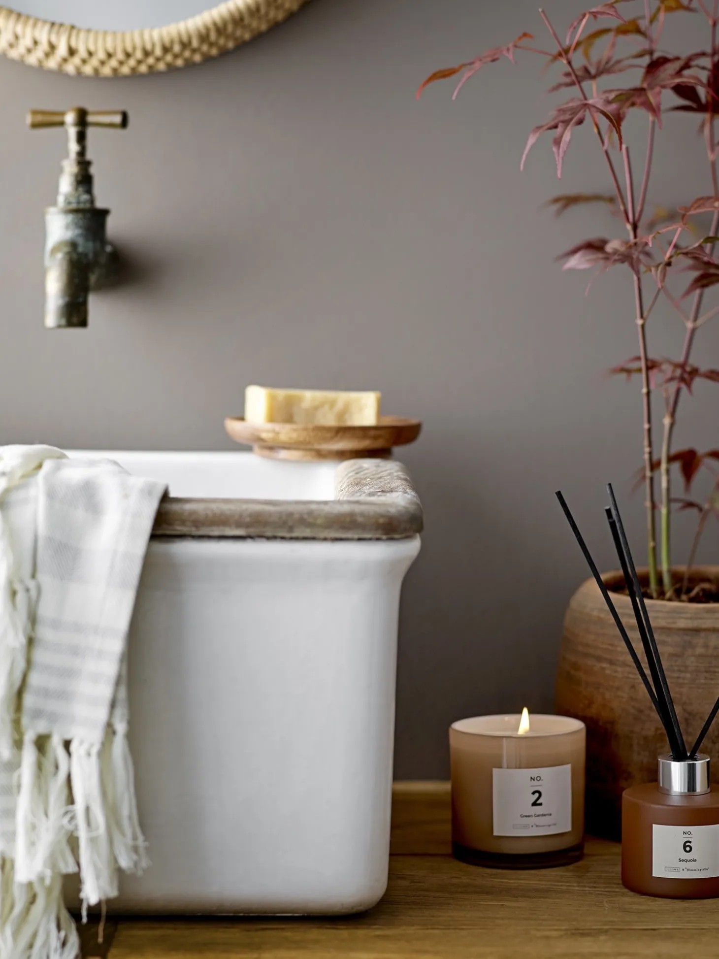 ILLUME x Bloomingville - NO. 6 - Sequoia, duftpinde (Gift box)