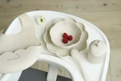 Jack o Juno - Børne Spisesæt - Little Poppy Dining Set - Cream