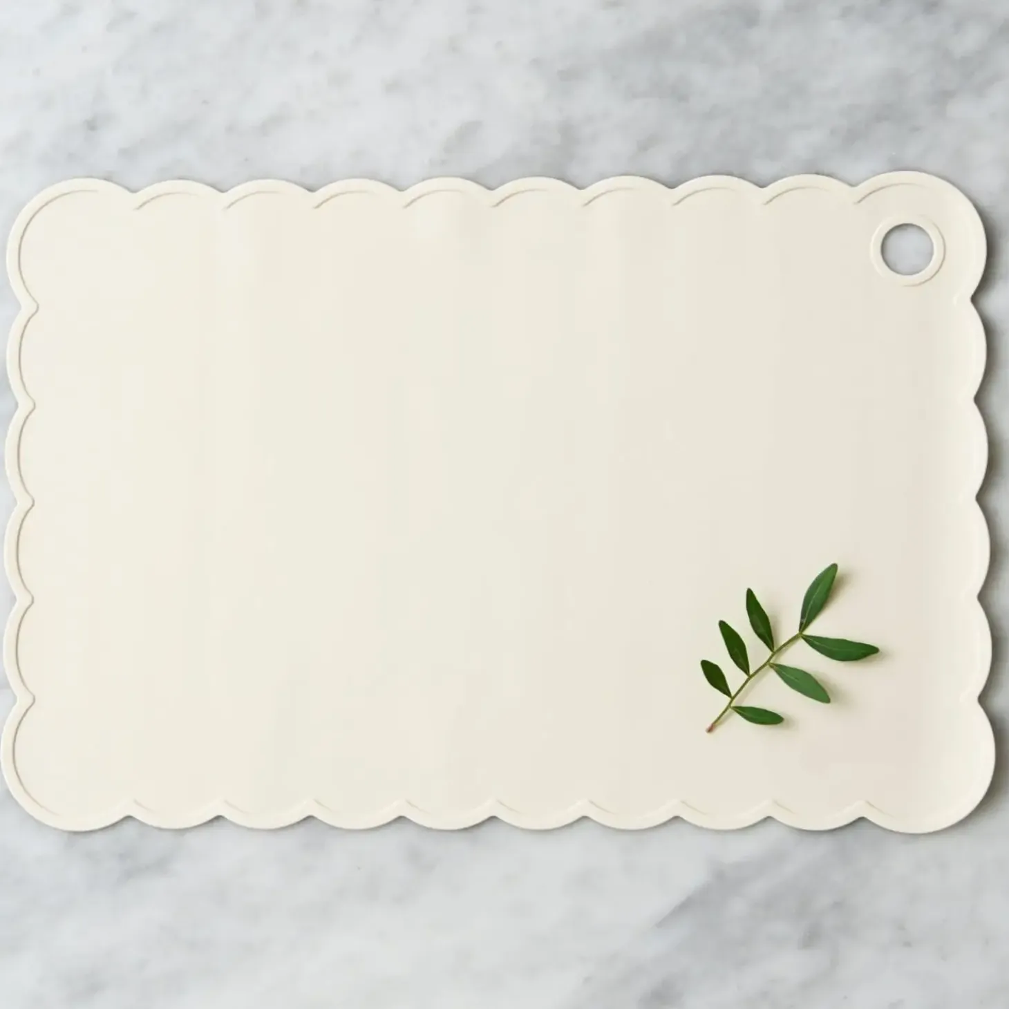 Jack o Juno - Dækkeserviet - Poppy Placemat - Cream