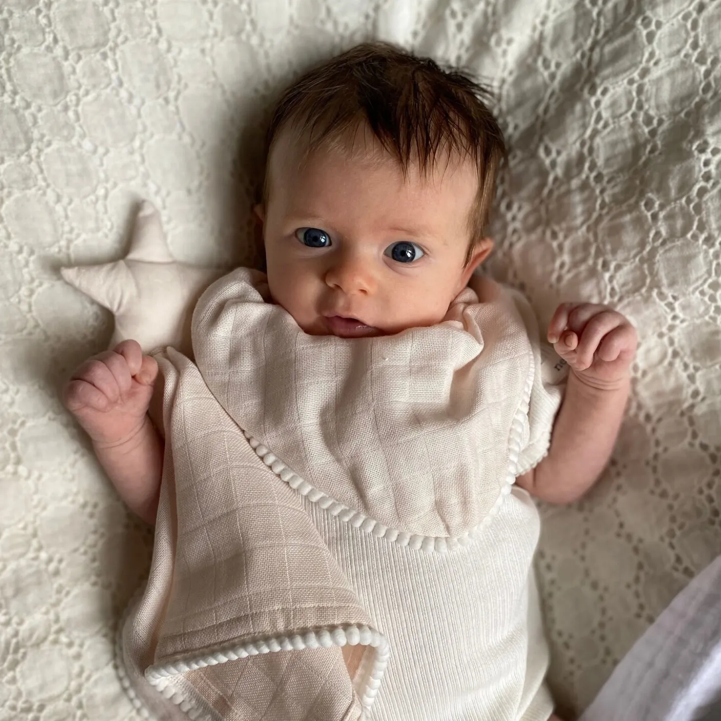 Jack o Juno - Krammeklud - Cuddly Star - Lys Rosa