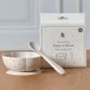 Jack o Juno - Skål og Ske Sæt - Poppy in Bloom - Bowl & Spoon Set