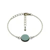 Jewelry by Grundled - Armbånd - Optativ - dusty jade vedhæng
