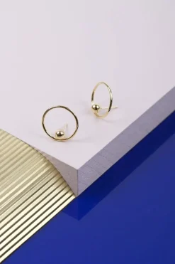 Jukserei - Eclipse Ear Stud - Guld