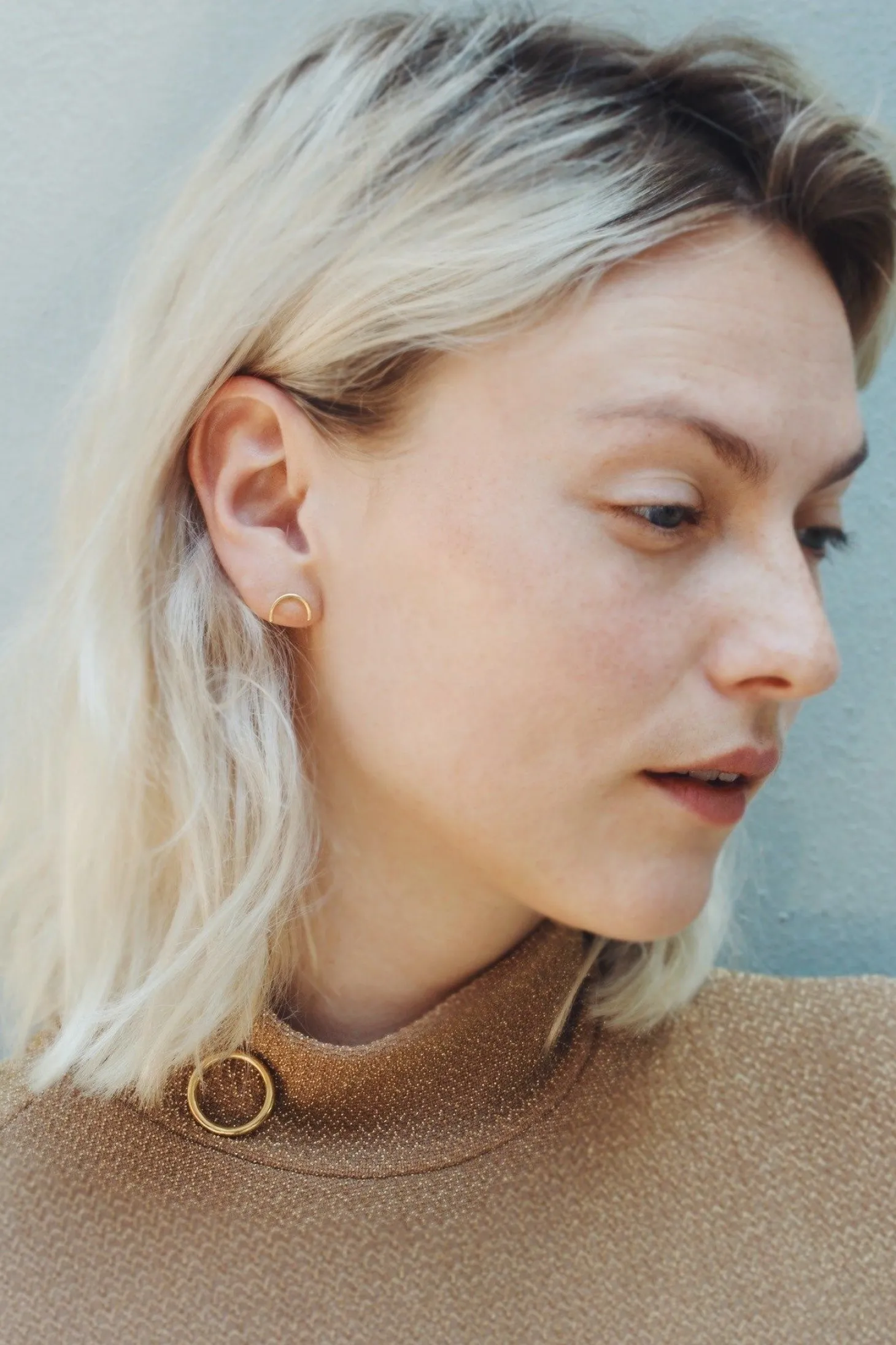 Jukserei - Guld øreringe - Marina