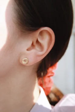 Jukserei - Uno Ear Stud, guld