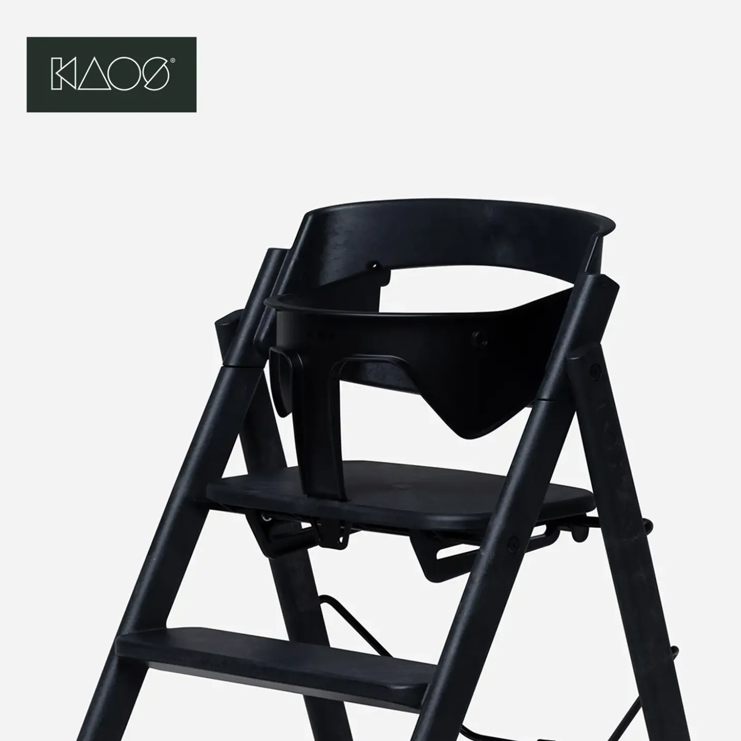 KAOS - Bøjle til KLAPP® Højstolen - Recycled Plastic - Sort