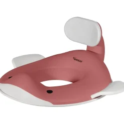 Kindsgut - Toiletsæde til børn - Hval - Dusty Pink