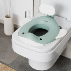 Kindsgut - Toiletsæde til børn - Hval - Aquamarine
