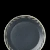 Knabstrup Keramik - Colorit tallerken Ø 19 cm dark grey